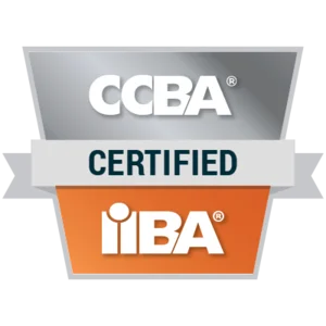 CCBA Certificate
